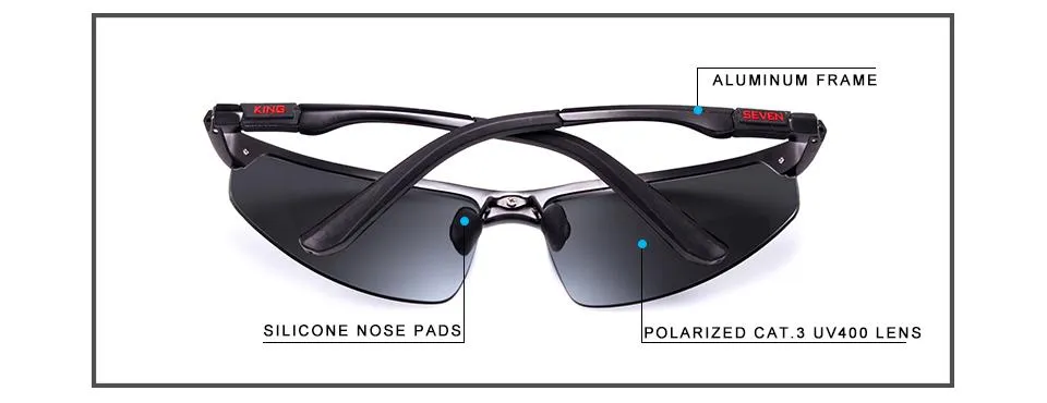 Driving Series Polarized Aluminum Sunglasses JN9121