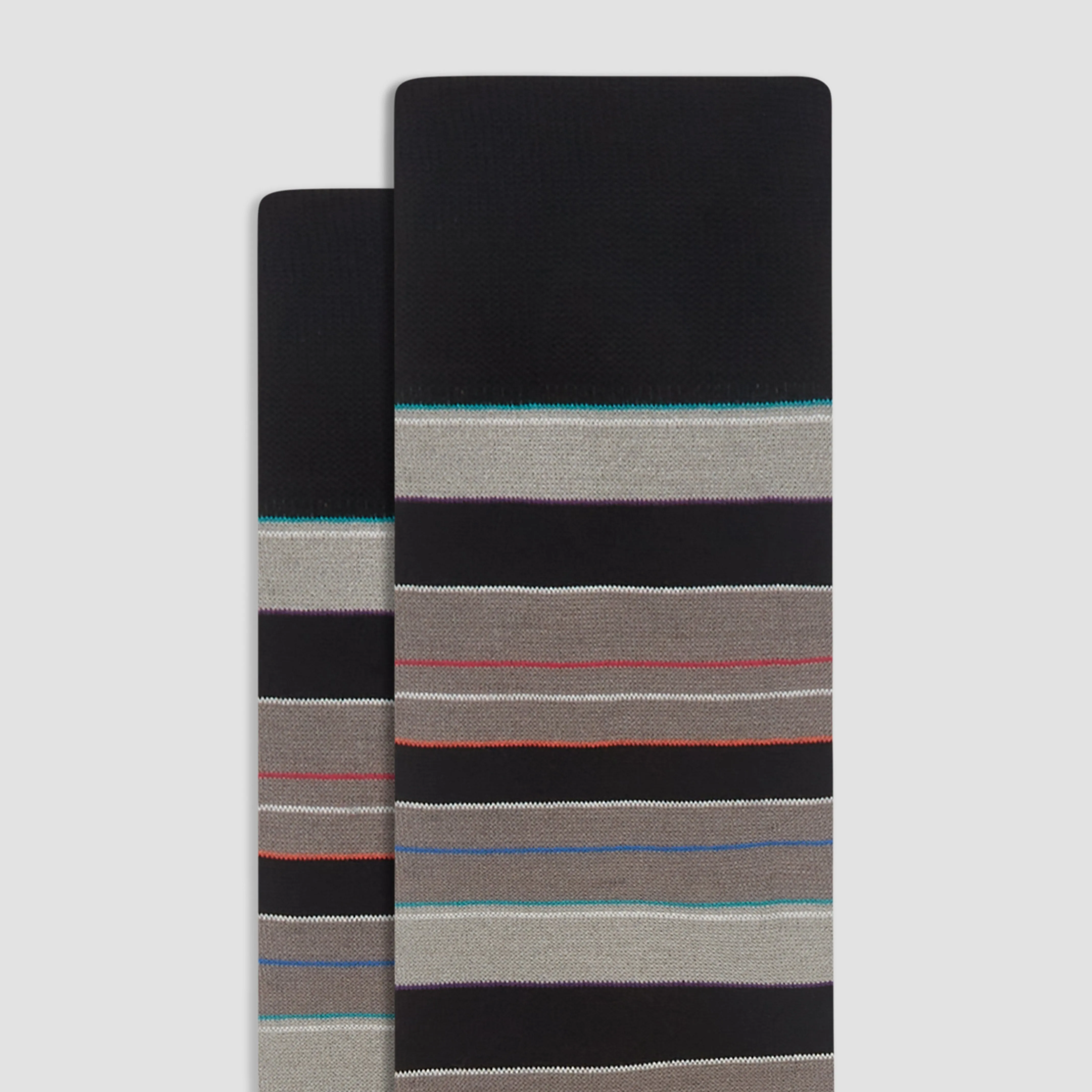 Striped Mid-Calf Socks