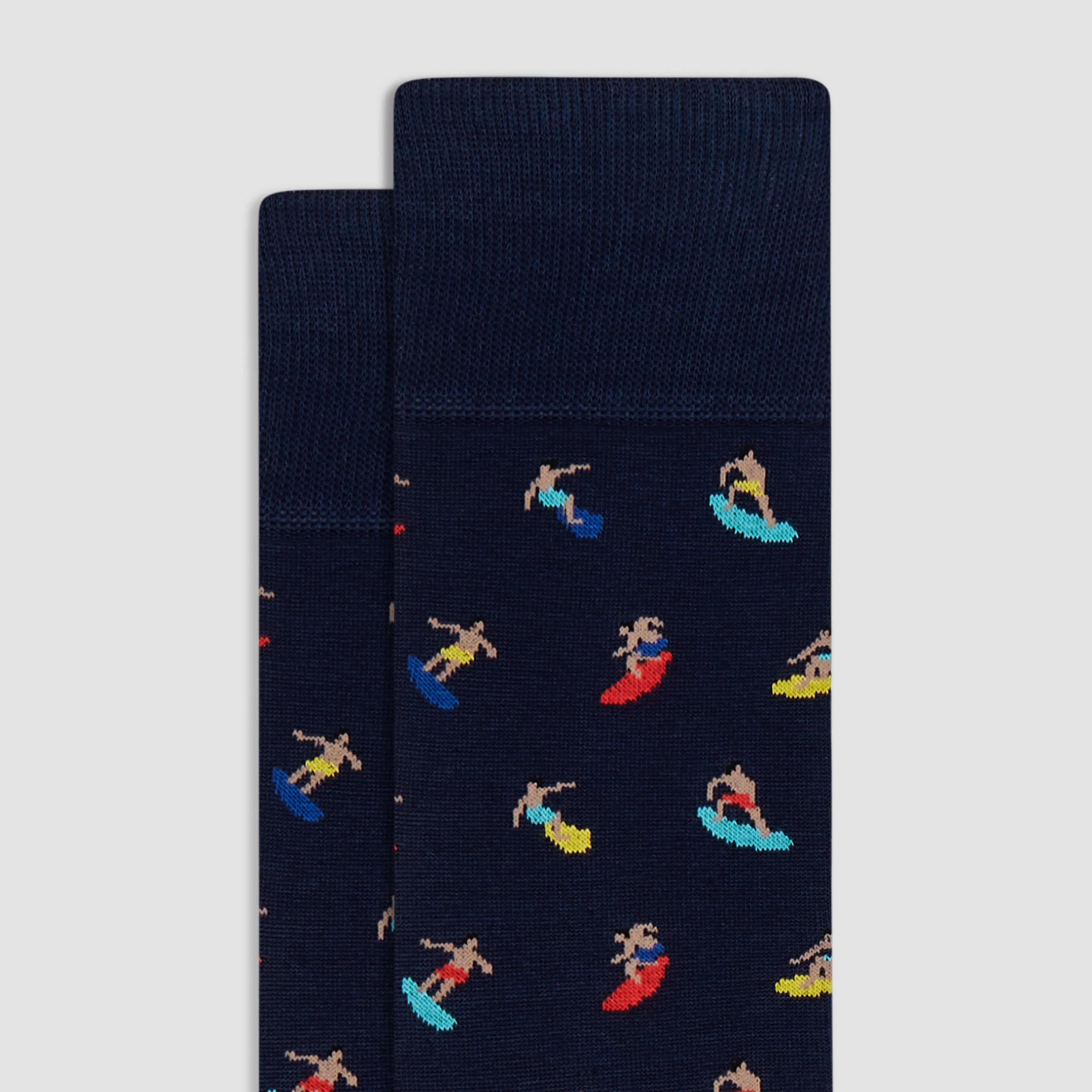 Surfers Mid-Calf Socks