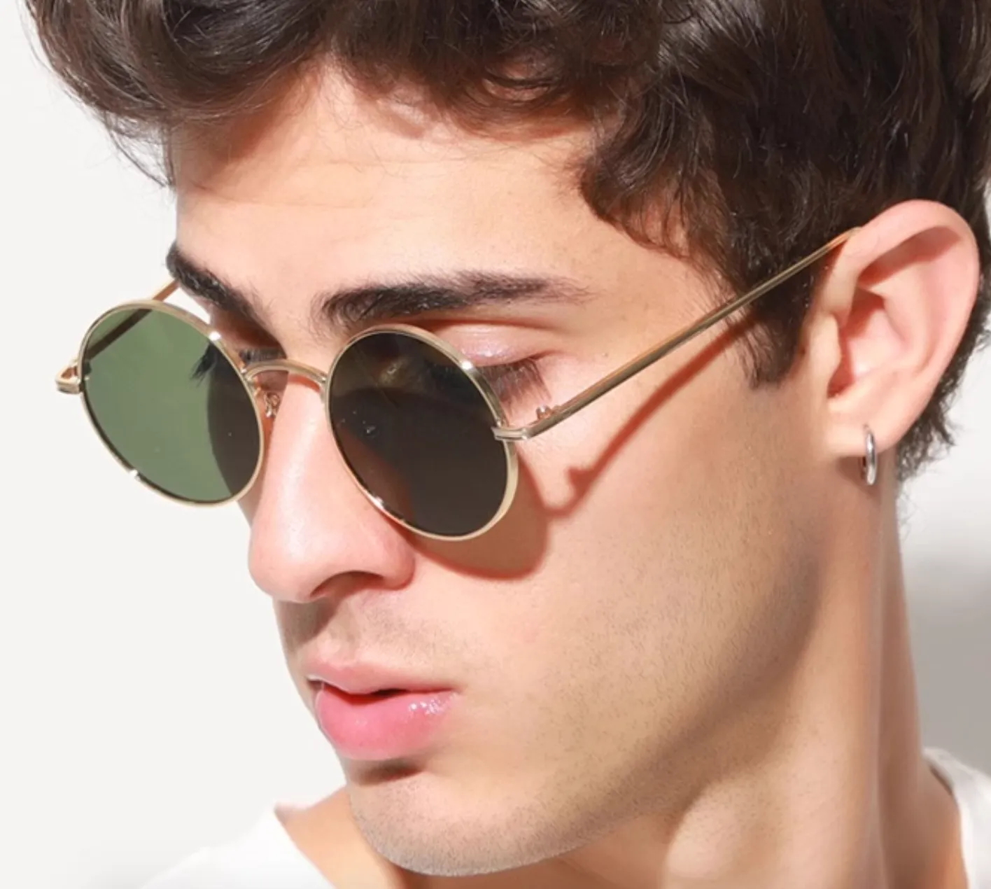 Vintage Aluminum Polarized Sunglasses-JN536