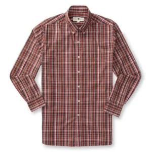 Watkins Plaid Cotton Poplin Shirt | Duck Head